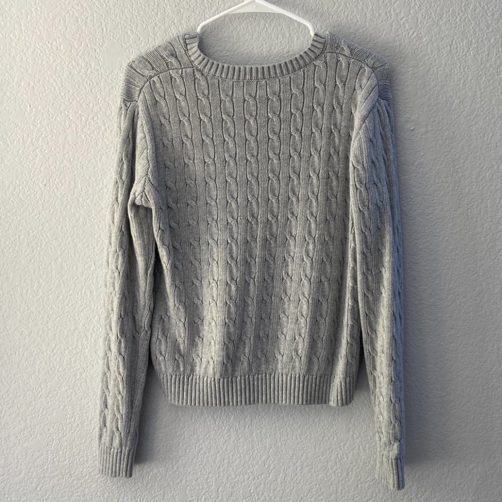 Brandy Melville Leigh Cable Knit Sweater - Picture 3 of 4